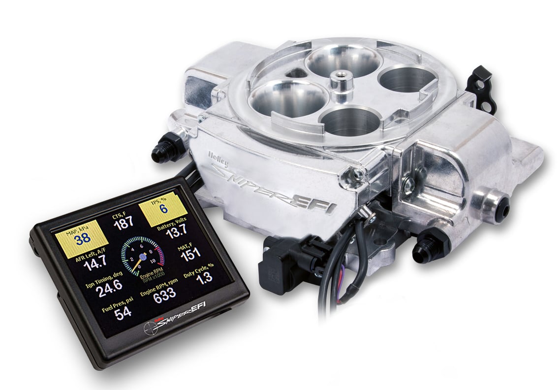Holley Sniper EFI Quadrajetâ„¢ - Shiny