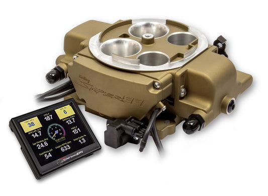 Holley Sniper EFI Quadrajetâ„¢ - Classic Gold