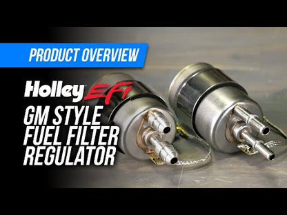 Holley EFI GM Style Filter/ Regulator -6AN
