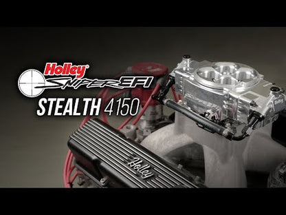 Holley Sniper Stealth 4150 Master Kit - Shiny