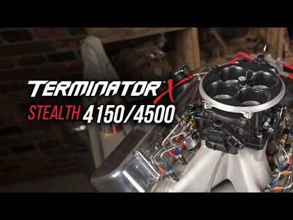 EFI Terminator X Stealth 4150 - Black - 8 Injectors - supports up to 1250hp (Forced Induction)