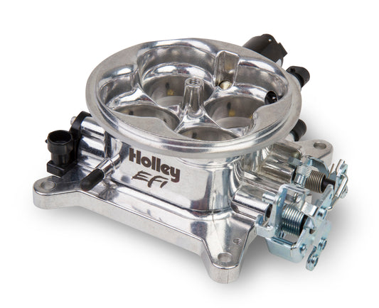 Universal 4BBL 1000CFM Throttle Body - Polished Finish