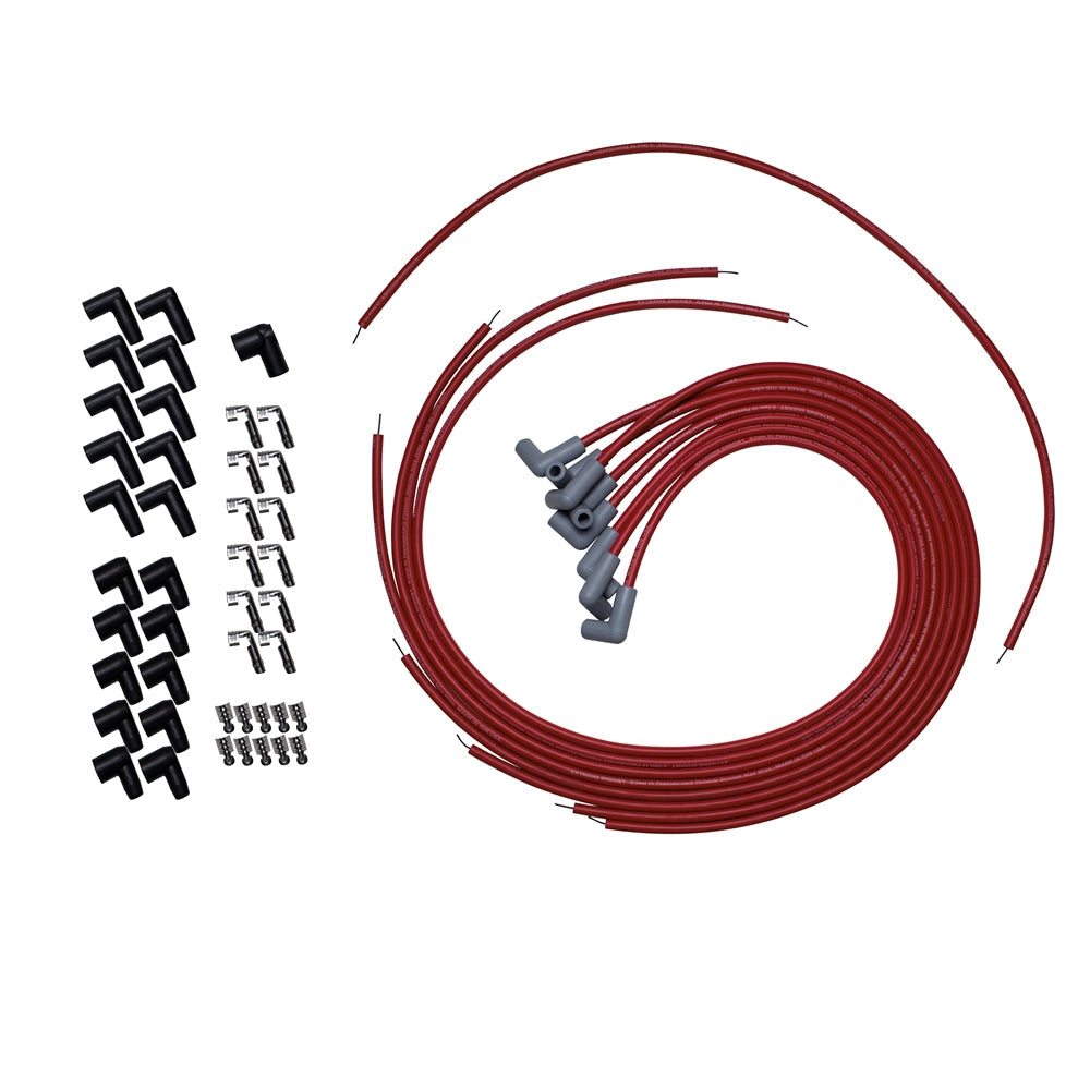 Universal 8 Cylinder 90 SP Set Red 500ohm