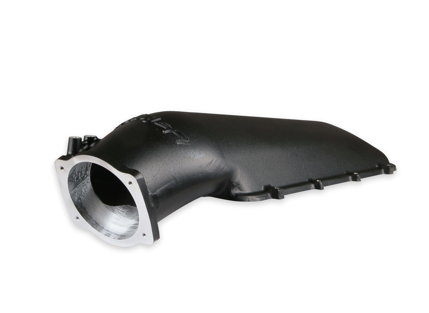 EFI Hi-Ram Intake for 1 x 92mm GM LS3/L92 Throttle Body - Longitudinal Mount Plenum Top - Black Ceramic Coating