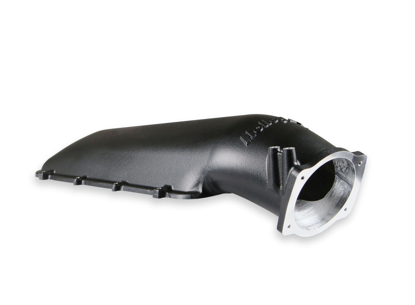 EFI Hi-Ram Intake for 1 x 92mm GM LS3/L92 Throttle Body - Longitudinal Mount Plenum Top - Black Ceramic Coating