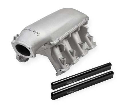 Hi-Ram Intake Manifold - GM LT1 - 1 x 105mm LS Throttle Body (Longitudinal Mount) w/Port EFI Provisions & Fuel Rails