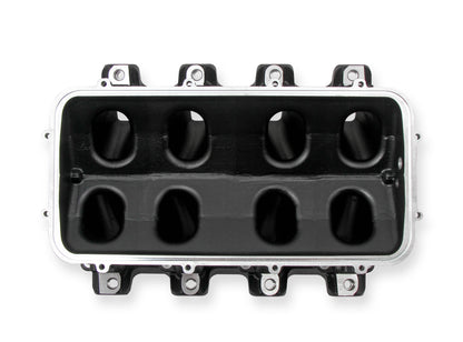 Hi-Ram Lower Manifold - GM LS1/LS2/LS6 Cathedral Port EFI Base Only-Black