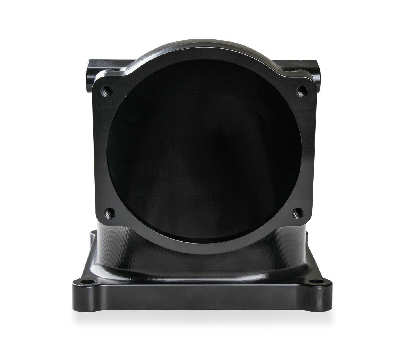 Billet 4500 EFI Throttle Body Intake Elbow-Ls- Black Finish