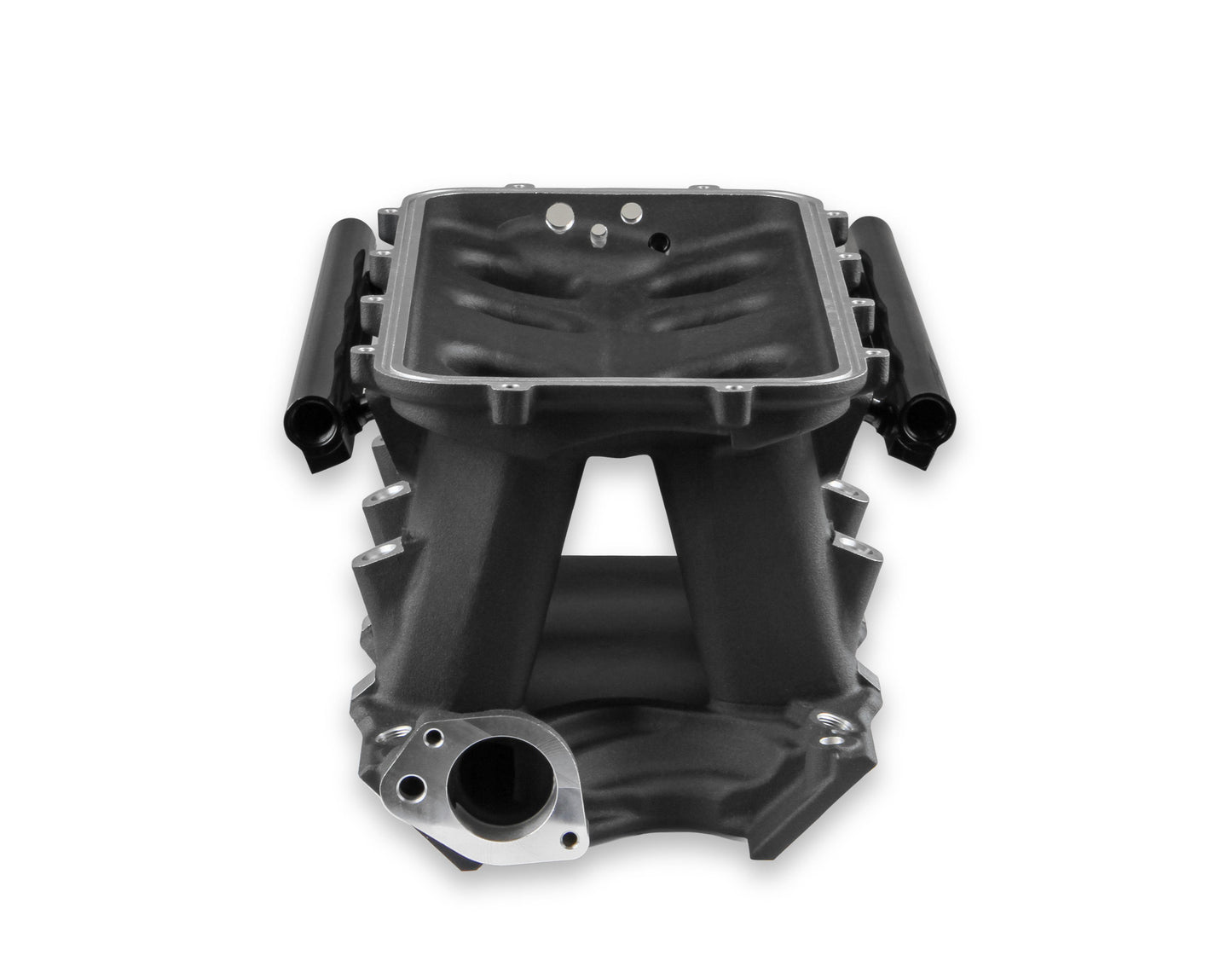 8.2" SBF Ford Hi-Ram EFI Manifold Base-Black