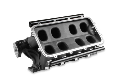 8.2" SBF Ford Hi-Ram EFI Manifold Base-Black