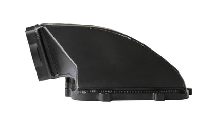 HI-RAM 95MM Fabricated Side Mount Plenum Top - Black Finish- 86-95 Ford 5.0 Style