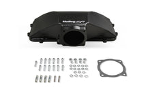 HI-RAM 95MM Fabricated Side Mount Plenum Top - Black Finish- 86-95 Ford 5.0 Style