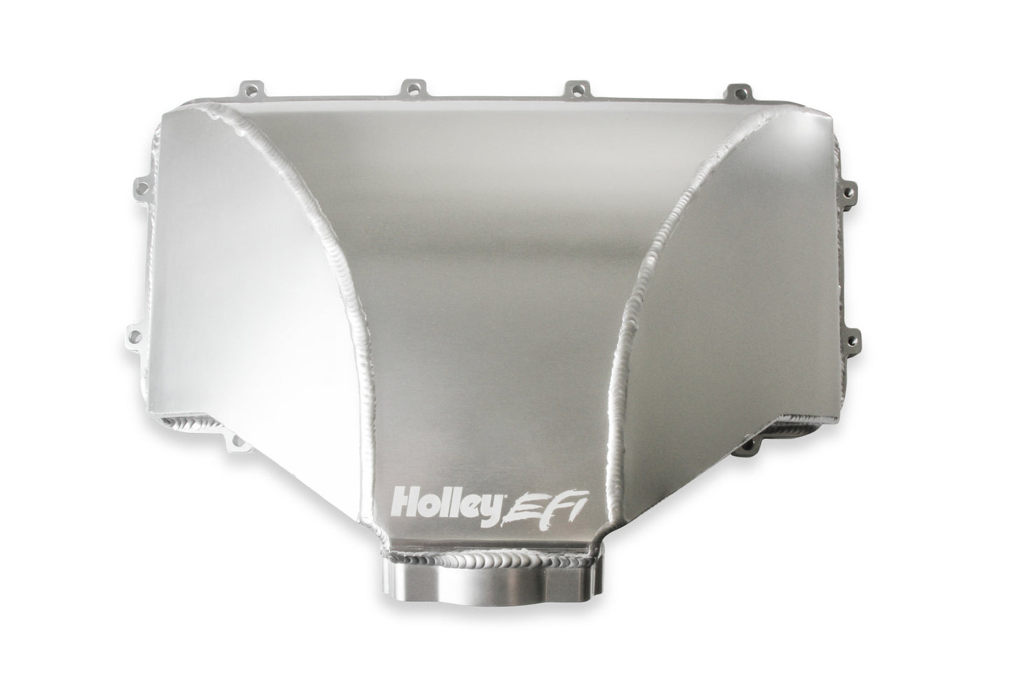 HI-RAM 95MM Fabricated Side Mount Plenum Top - Silver Finish- LS Style