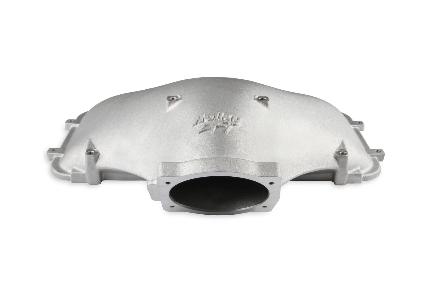 HI-RAM 105MM Cast Side Mount Plenum Top - Cast Finish- GM Style