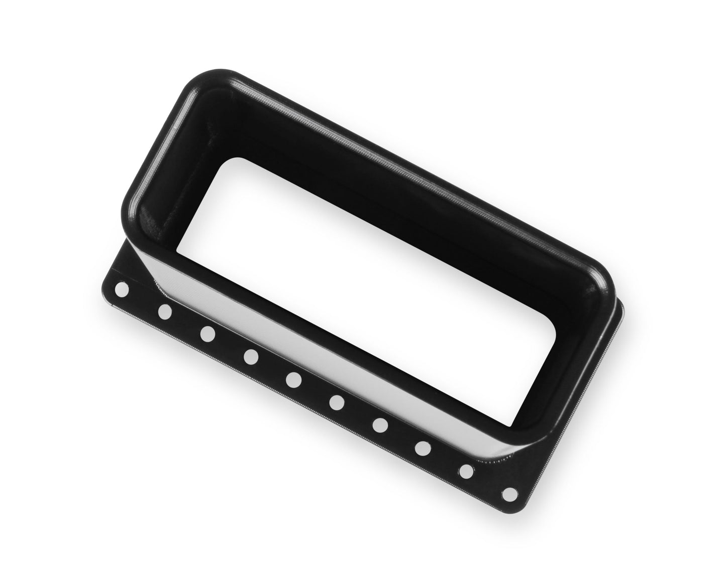 LS Ultra Lo-Ram Billet Burst Panel Duct - Billet Burst Panel Duct Black Anodized Finish