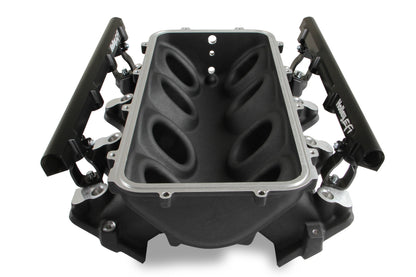 Modular Lo-Ram EFI Manifold LS1/2/6 - Lo-Ram Manifold Kit - LS1/2/6-Black Finish