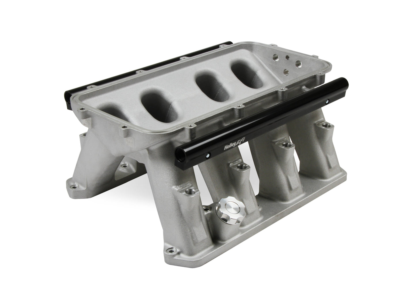 Gen III Hemi Hi-Ram EFI Manifold - Gen III Hemi EFI for use with 95 mm LS Style Throttle Body - As Cast Finish - Fits 2009-up 5.7L, 2005-2010 6.1L, and 2011-up 6.4L