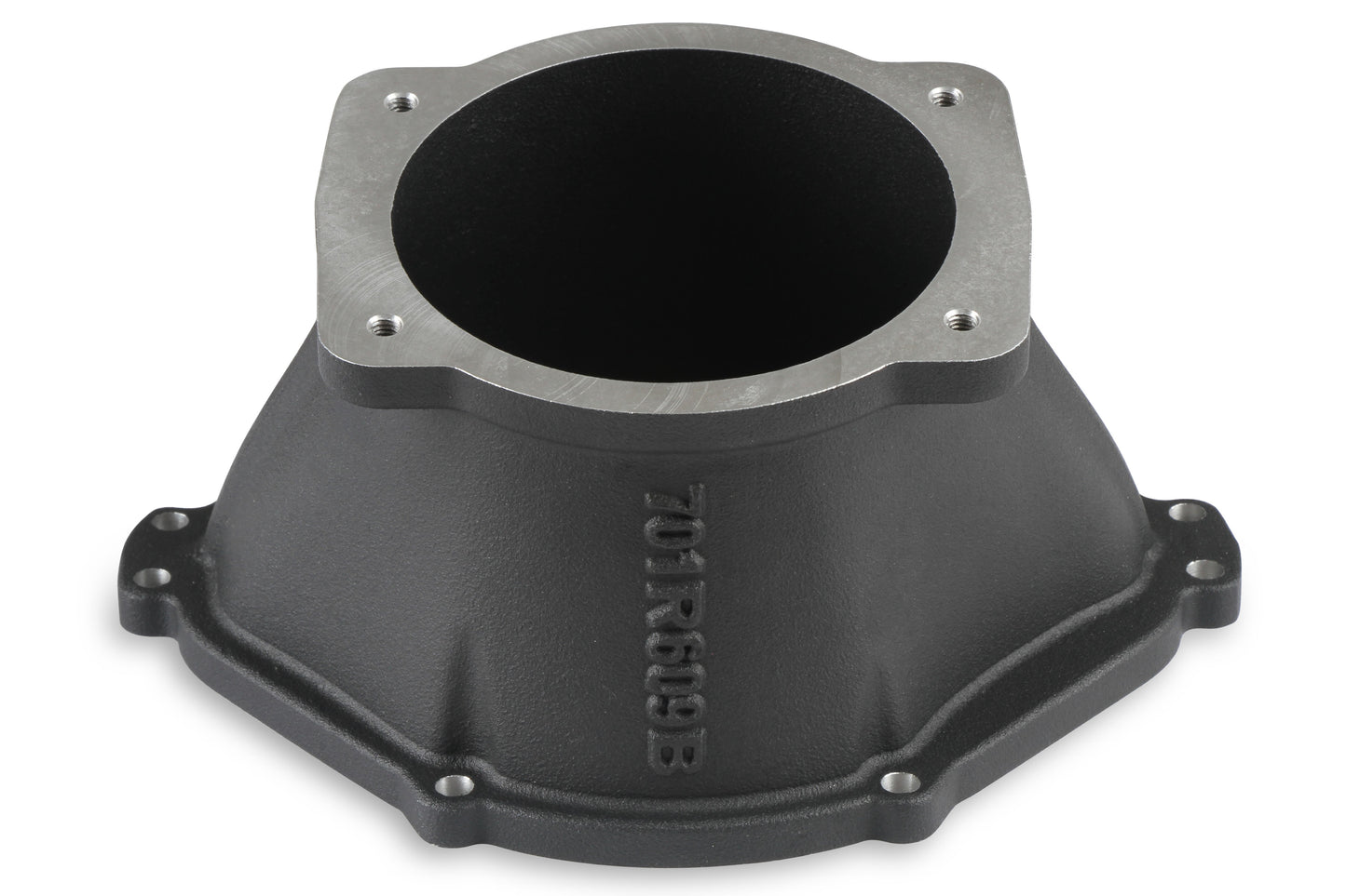 105mm Throttle Body Adapter For LS3 Lo-Ram 300-680 - Front-feed mount cast aluminum with black finish