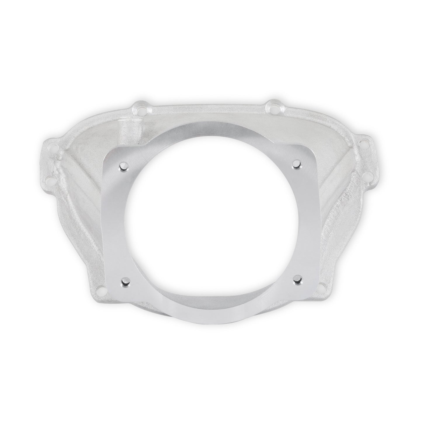 Ultra Lo-Ram 105MM Throttle Body Adapter- GM Gen V LT - Front-Feed Mount - Satin Finish