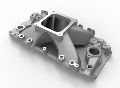 Holley EFI Intake Manifold 396, 402, 427, 454, 502 for 4500 Style Flange, Rectangular Port Heads