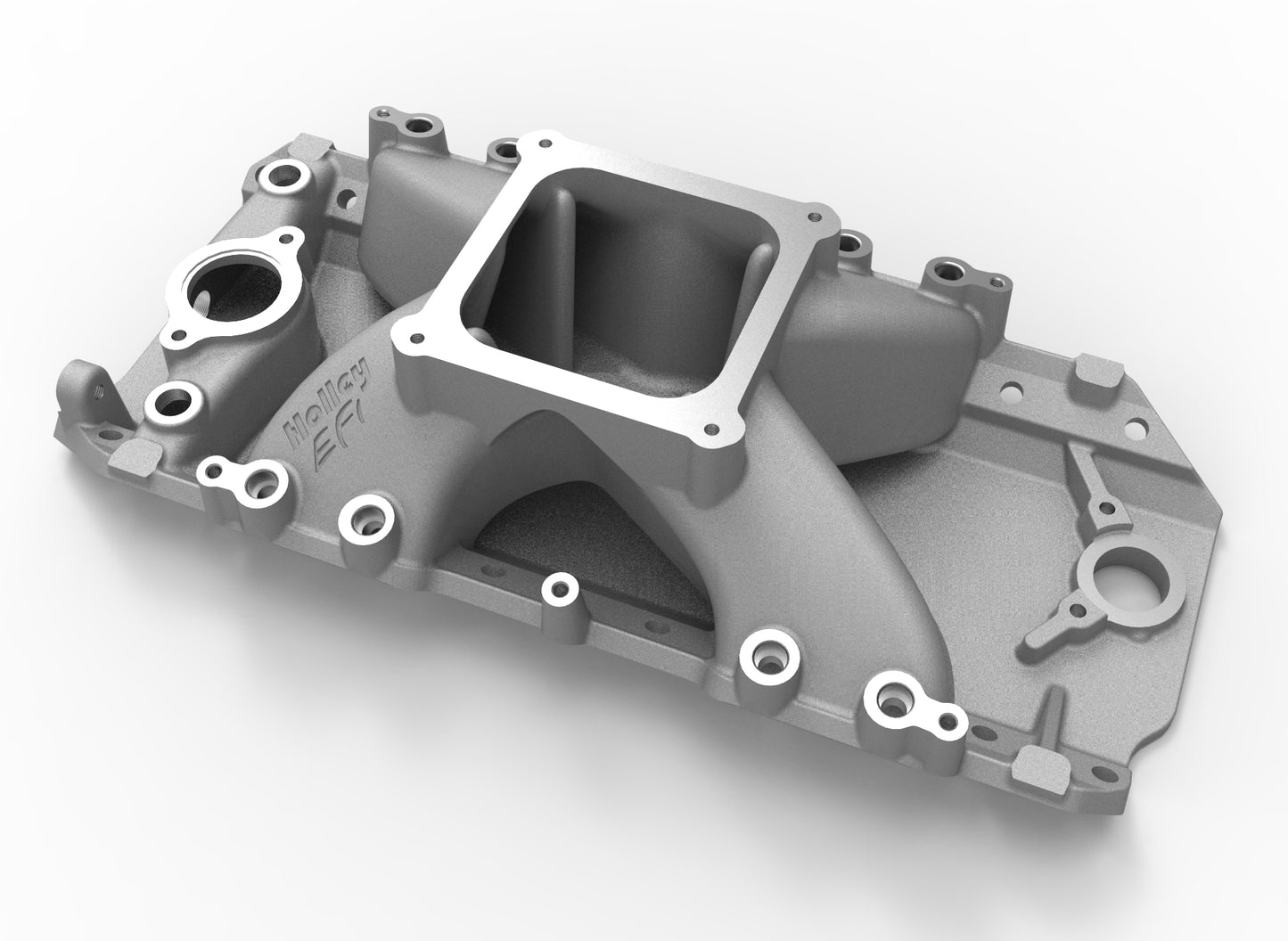 Holley EFI Intake Manifold 396, 402, 427, 454, 502 for 4500 Style Flange, Rectangular Port Heads