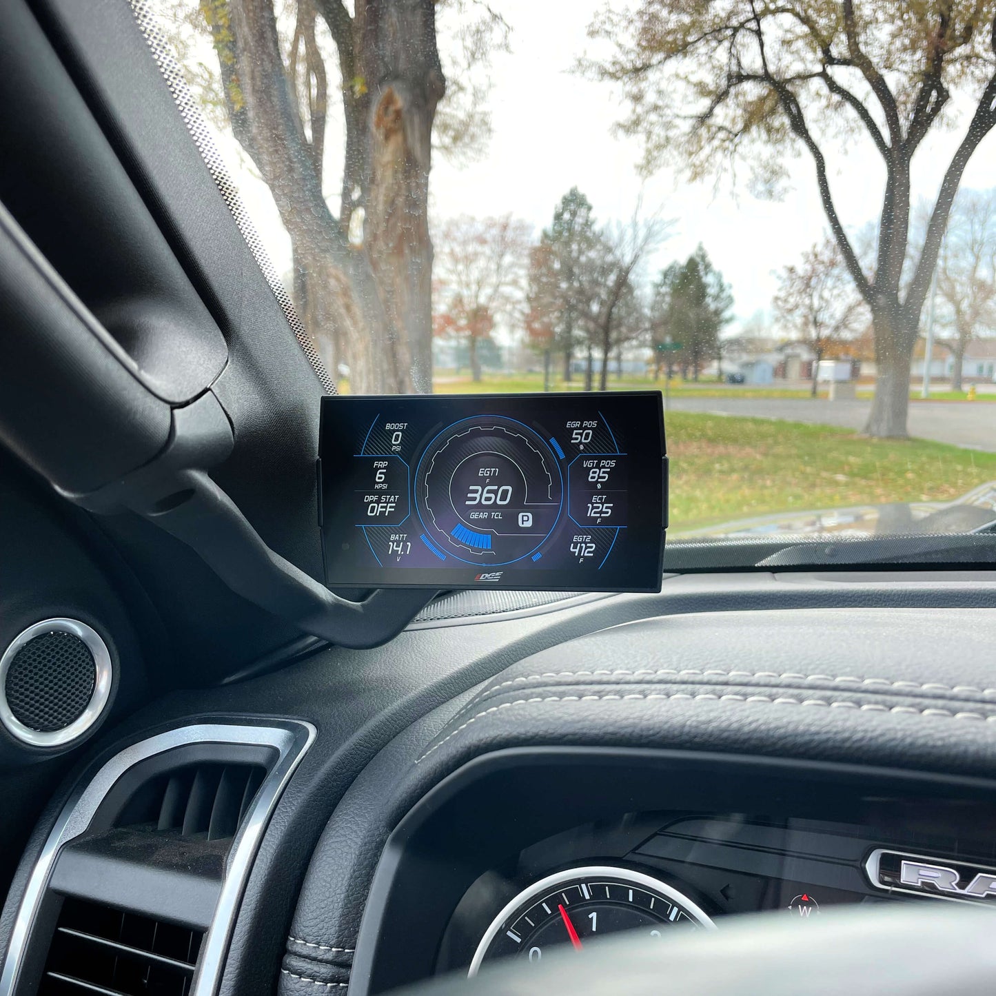 A-Pillar Display Mount 2019-2022 Ram 2500/3500