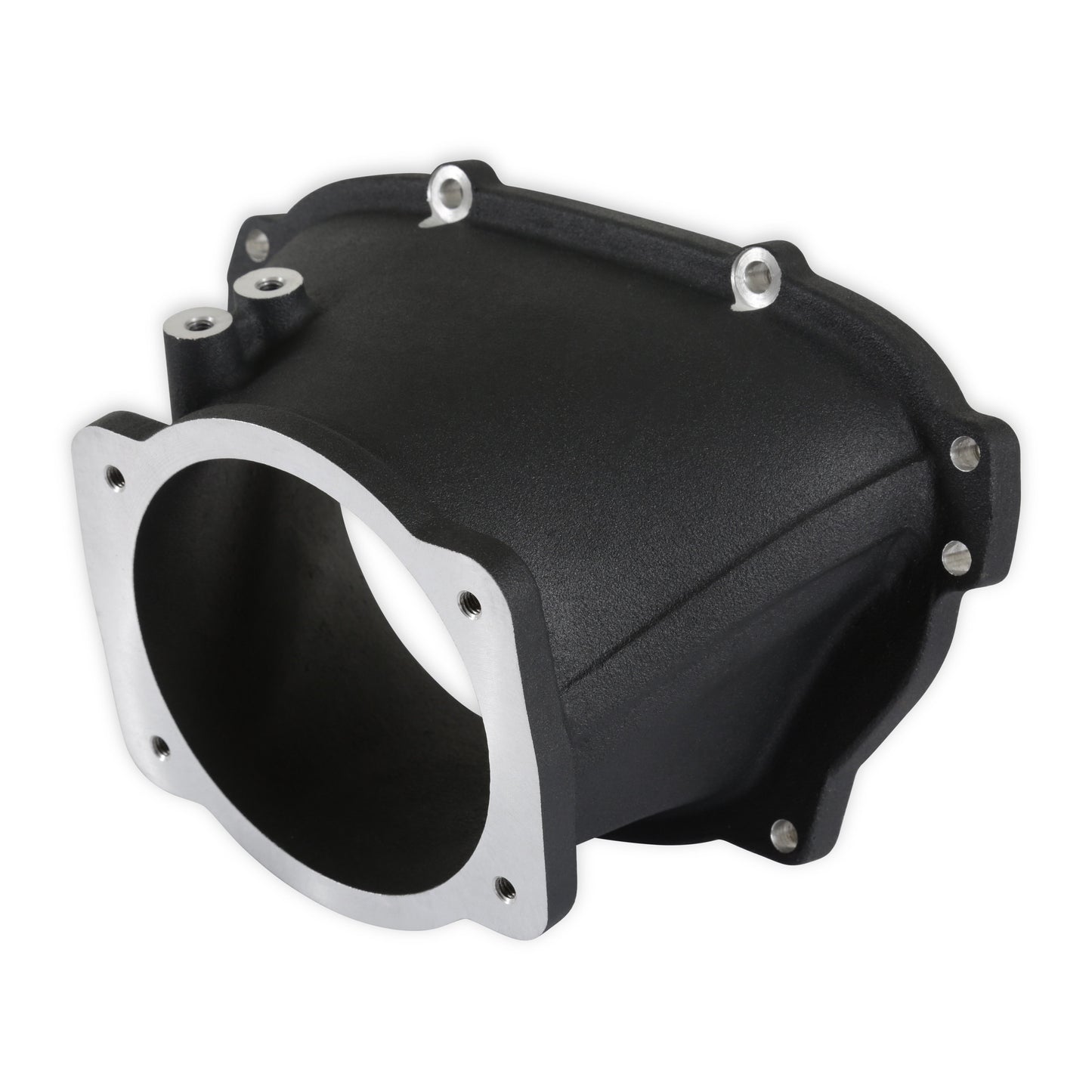 Ultra Lo-Ram 105MM Throttle Body Adapter- GM Gen V LT - Front-Feed Mount - Black Finish