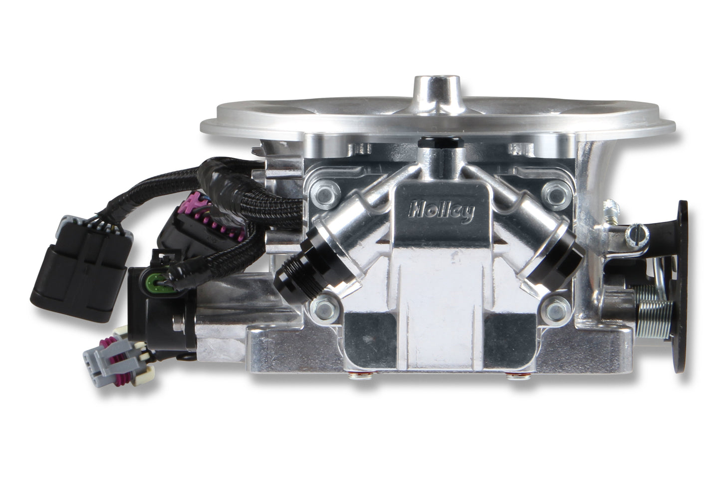 Holley EFI Terminator X Stealth 4500 Throttle Body - Shiny