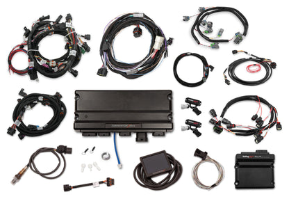 EFI Terminator X Max - 2013-2015 Ford Coyote EV6 Injectors - 98+ 4R70W Transmission and Drive-by-Wire Throttle Body Control, for Early Coils