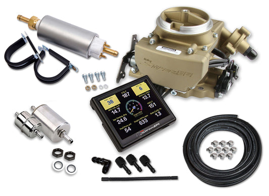 Holley Sniper EFI 2GC Large Bore Master Kit- Classic Gold