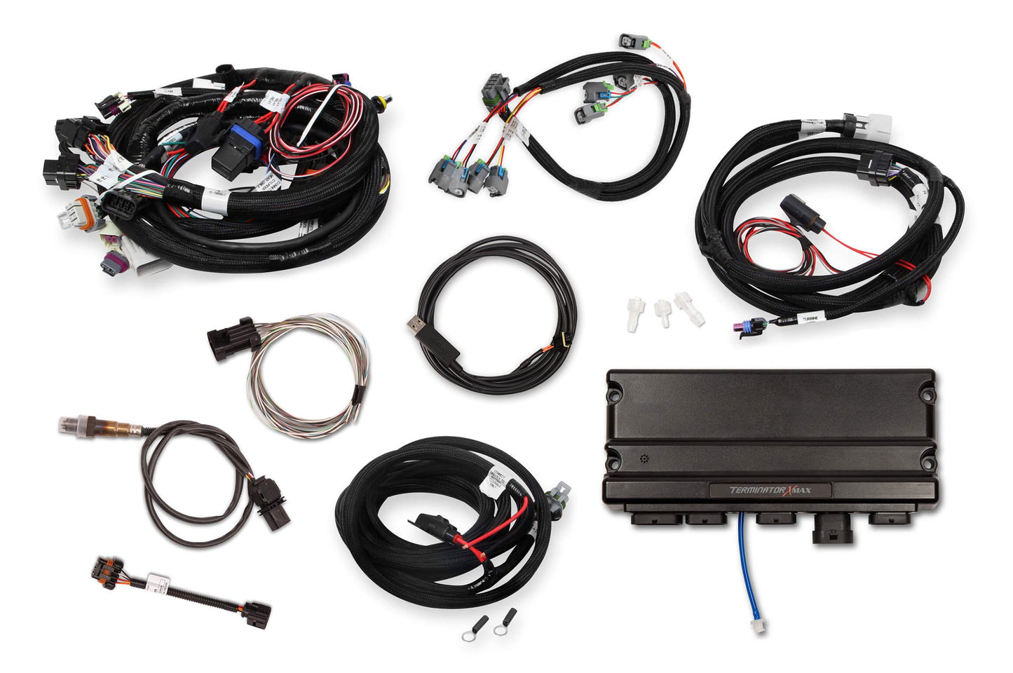 EFI Terminator X Max - LS1/LS624x Crank - 1x Cam - EV6 Injectors  - Transmission Control - USB/CAN Tuning Cable