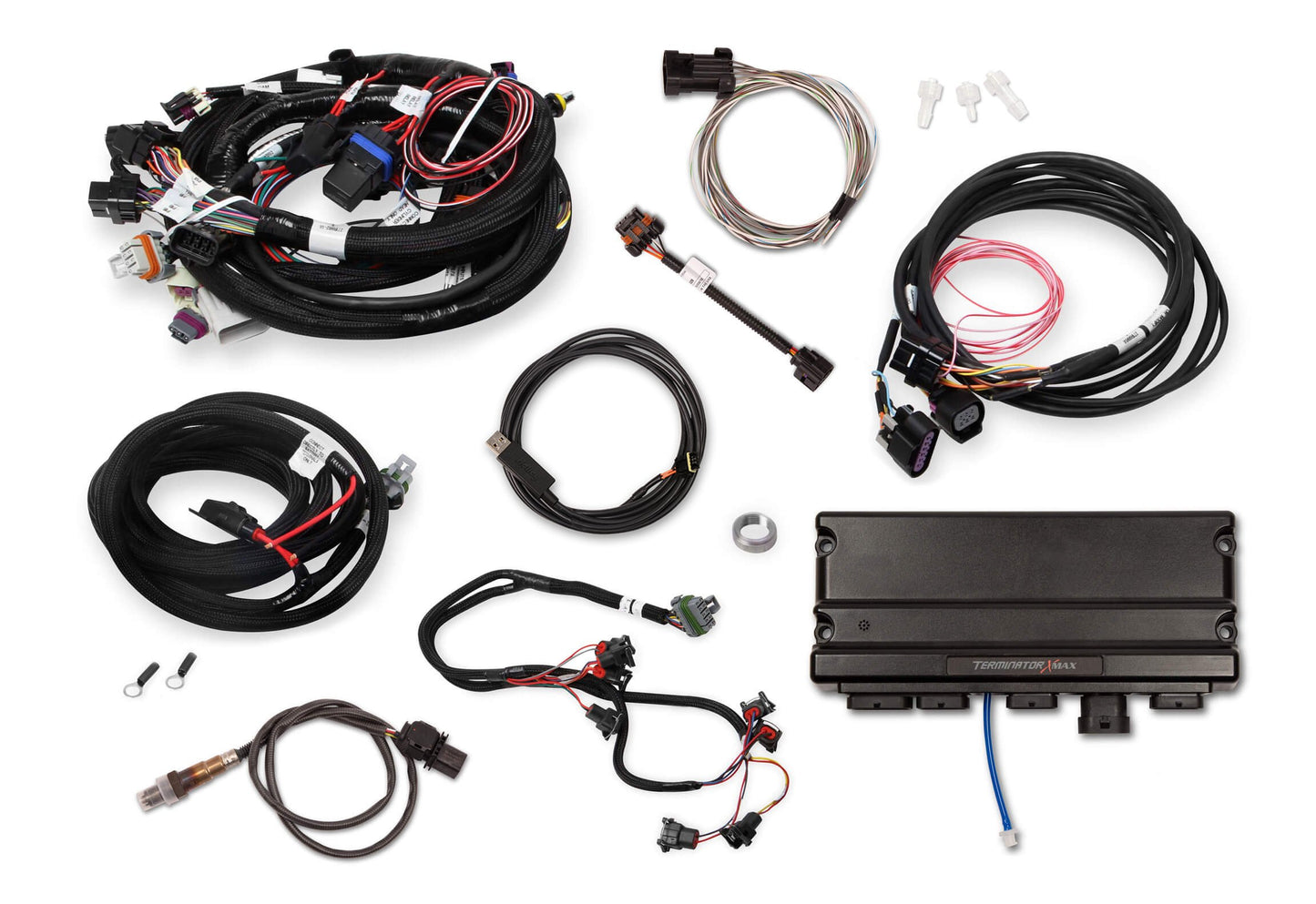 EFI Terminator X Max - LS1/LS624x Crank - 1x Cam - EV1 Injectors - Drive-By-Wire Throttle Body Control - USB/CAN Tuning Cable