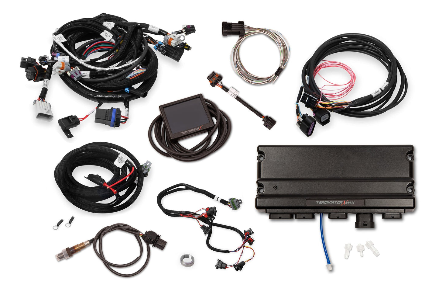 EFI Terminator X Max - Gen IV 58x Crank - 4x Cam - EV1 Injectors - Drive-By-Wire Throttle Body Control - 3.5 in. Touchscreen