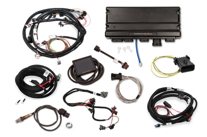 Universal MPFI Main Harness - GM 4L60E/80E Transmission Control - EV1 Injectors - 3.5 in. Touchscreen