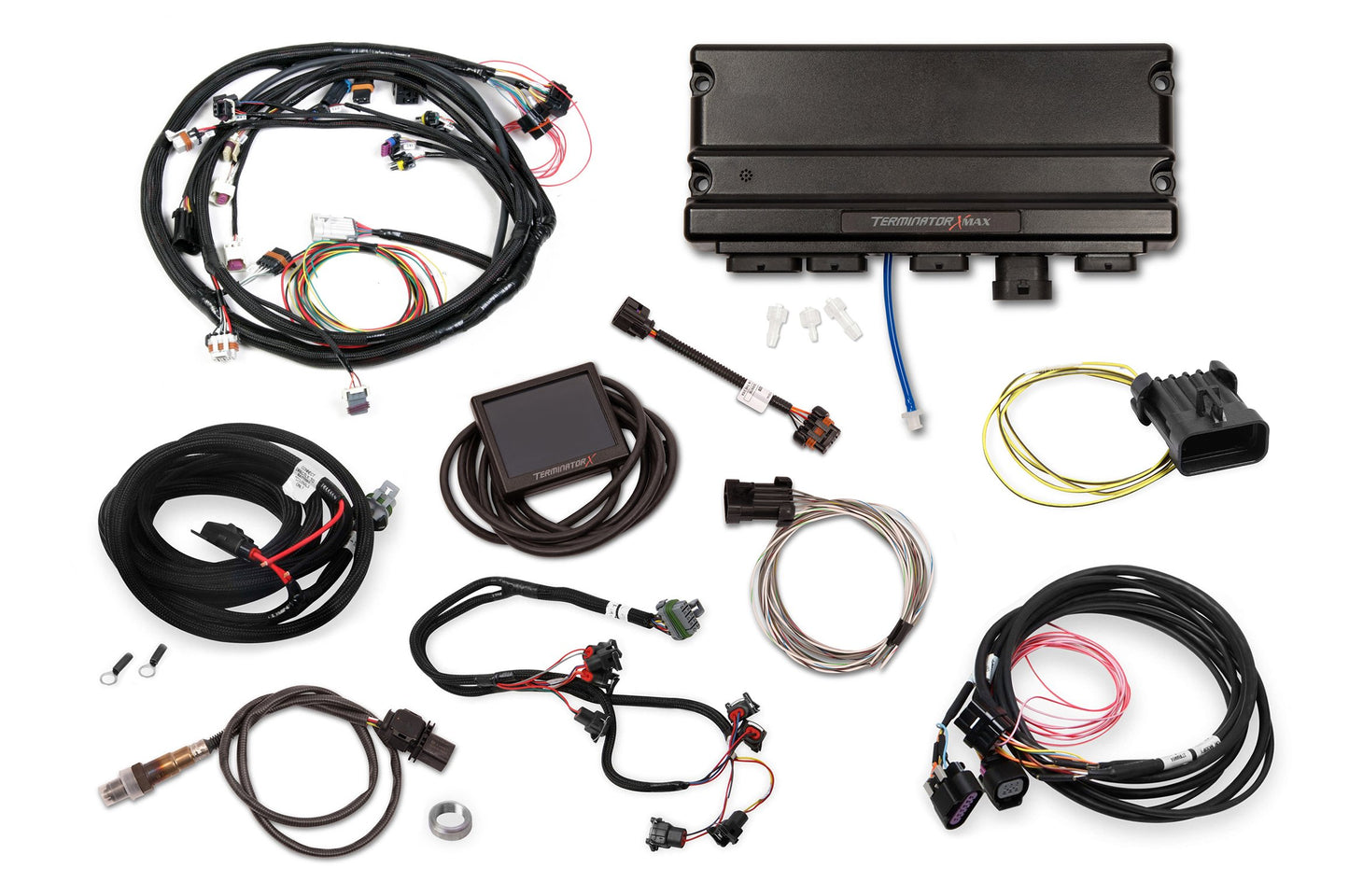 Universal MPFI Main Harness - GM DBW Throttle Body Control - GM 4L60E/80E Transmission Control -  EV1 Injectors - 3.5 in. Touchscreen