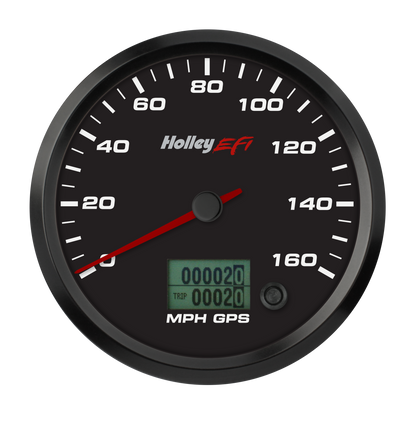 4-1/2" GPS Speedometer (w/ Odometer), 0-160 MPH, Black Face