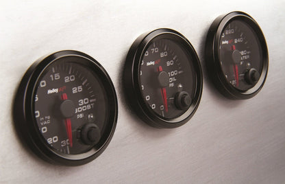 Oil Pressure Gauge - Standard 2-1/16" size - CAN - 0-100 PSI - Black Face - Black Bezel