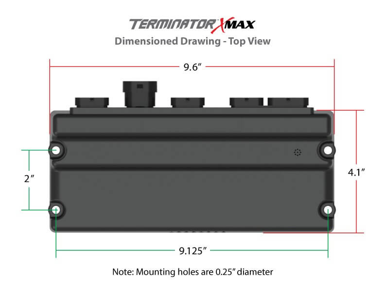 Holley EFI Terminator X Max - Service ECU