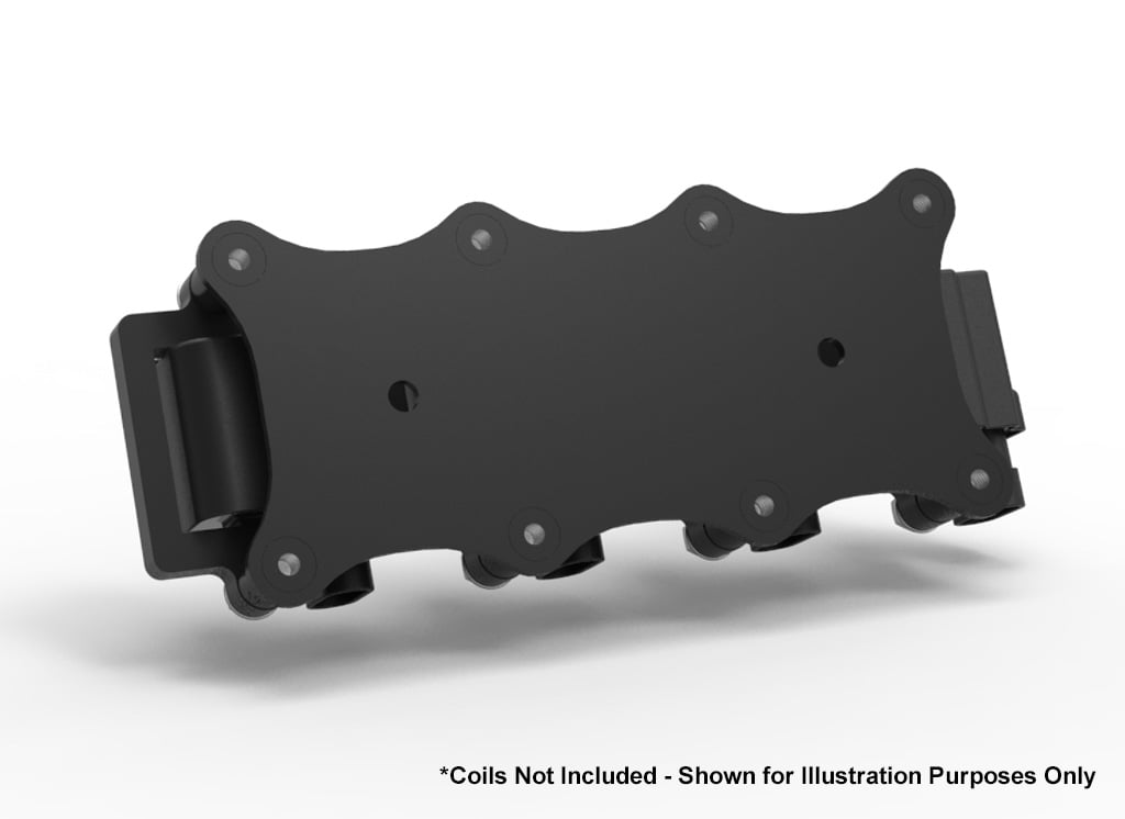 Gen III (Truck) Coil Body, Remote Relocation System - Black Finish