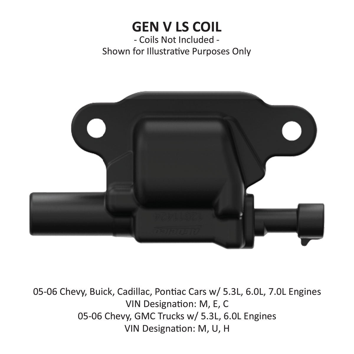 Gen V Coil Body, Remote Relocation System - Black Finish