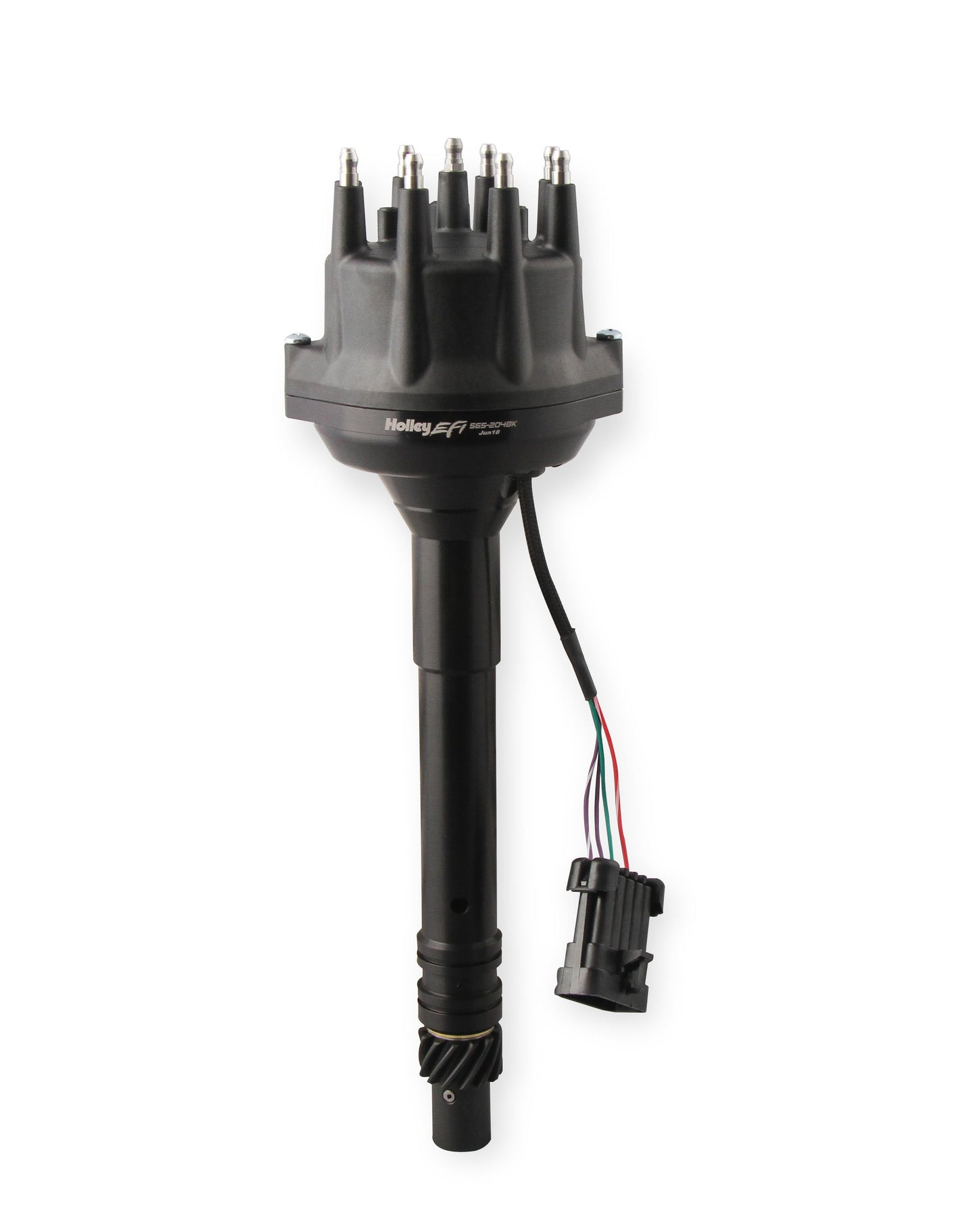 Holley EFI Dual Sync BBC Tall Deck Distributor, Black