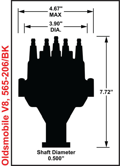 Holley EFI Dual Sync Oldsmobile Distributor