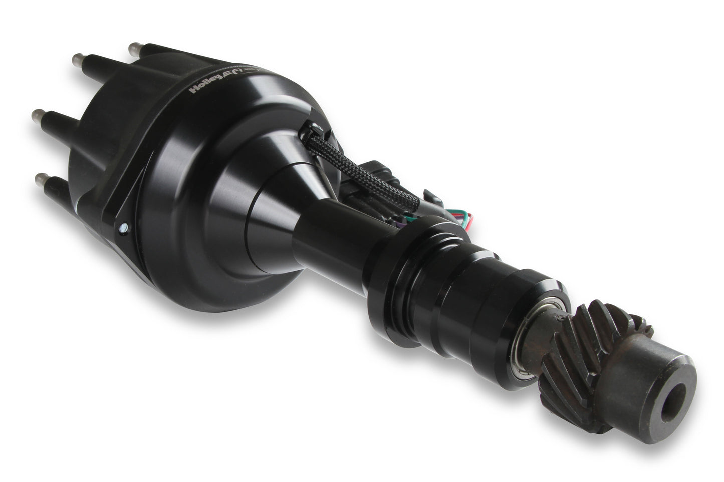 Holley EFI Dual Sync Oldsmobile Distributor, Black