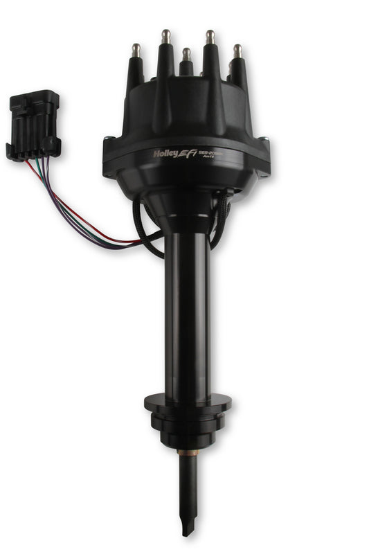 Holley EFI Dual Sync Mopar 383-400 Distributor, Black