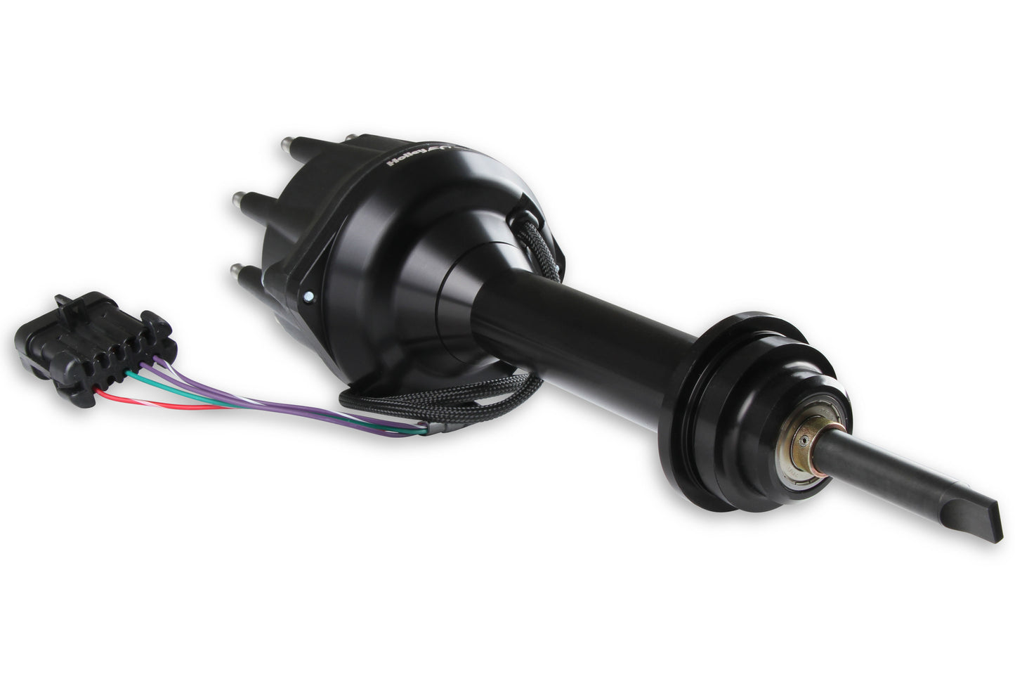 Holley EFI Dual Sync Mopar 383-400 Distributor, Black