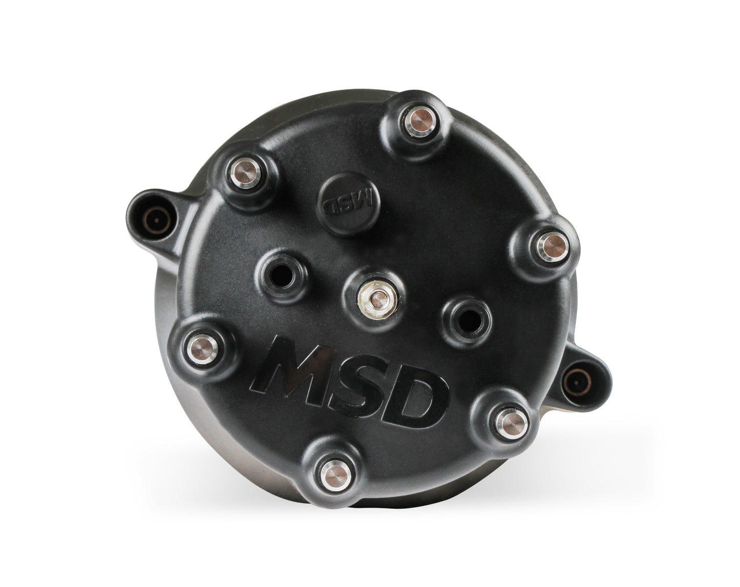 HyperSpark Distributor - GM V6 - Black Billet Housing - 4.3L V6