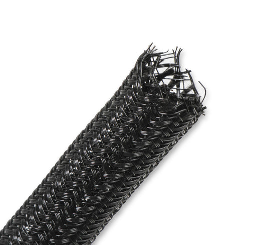 F6 Split Wire Loom - 1/4 Inch - 10 Feet, Black, 1/4" Braided F6