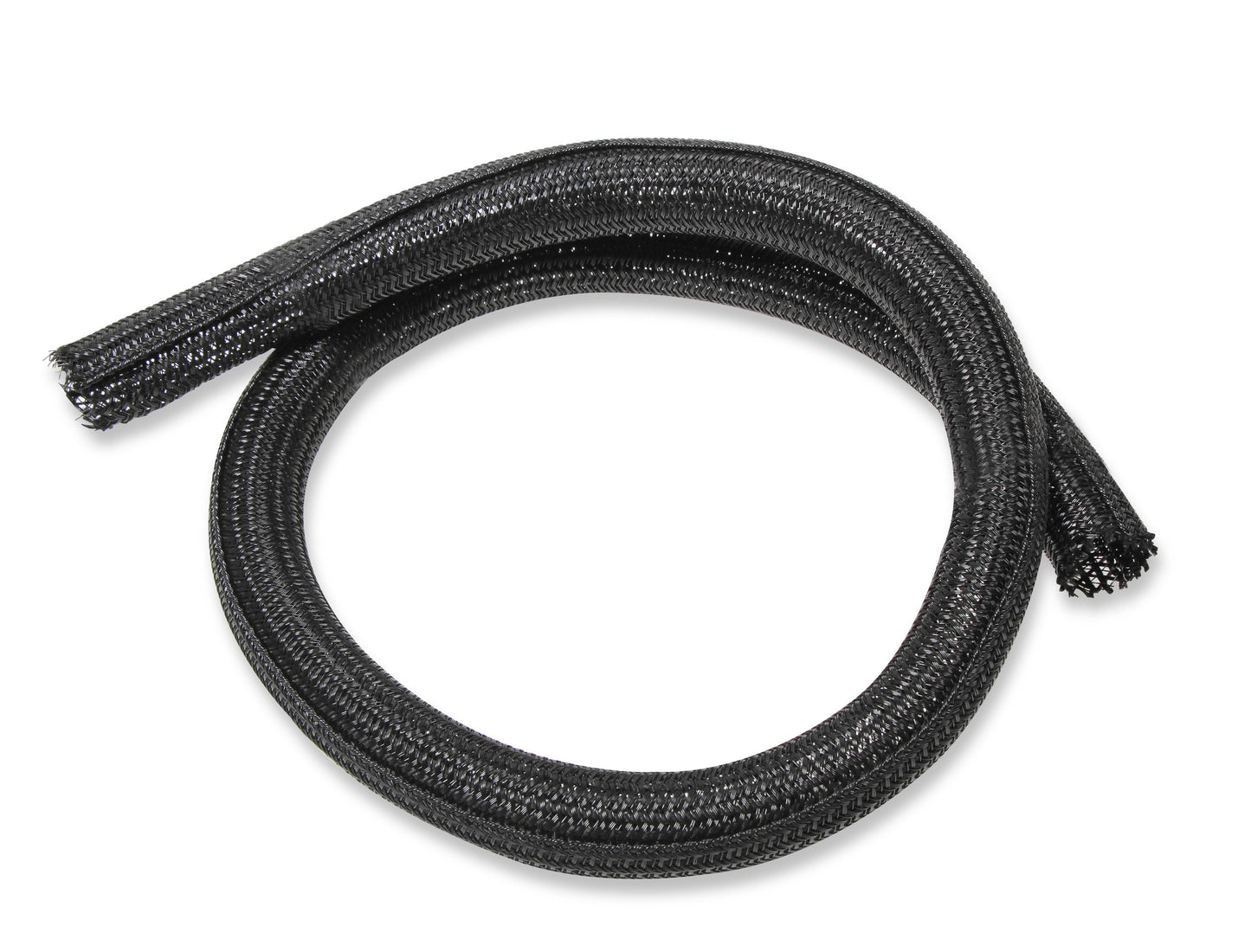 F6 Split Wire Loom - 1/2 Inch - 50 Feet, Black, 1/2" Braided F6