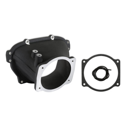 Ultra Lo-Ram 105MM Throttle Body Adapter- GM Gen V LT - Front-Feed Mount - Black Finish