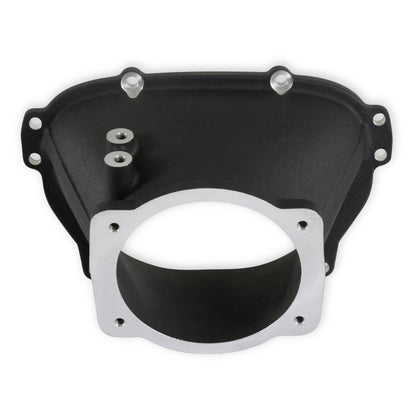 Ultra Lo-Ram 105MM Throttle Body Adapter- GM Gen V LT - Front-Feed Mount - Black Finish